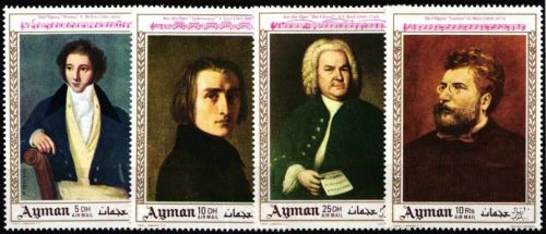 Ajman 425-428 postfrisch Kunst #NM683