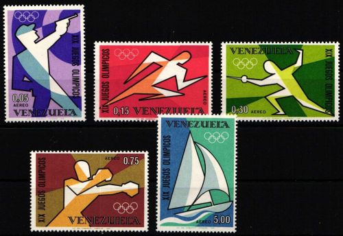 Venezuela 1747-1751 postfrisch Olympia #NM738