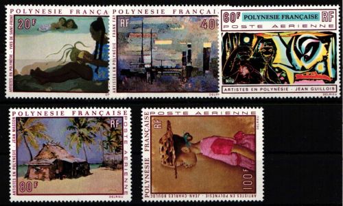 franz. Polynesien 121-125 postfrisch
