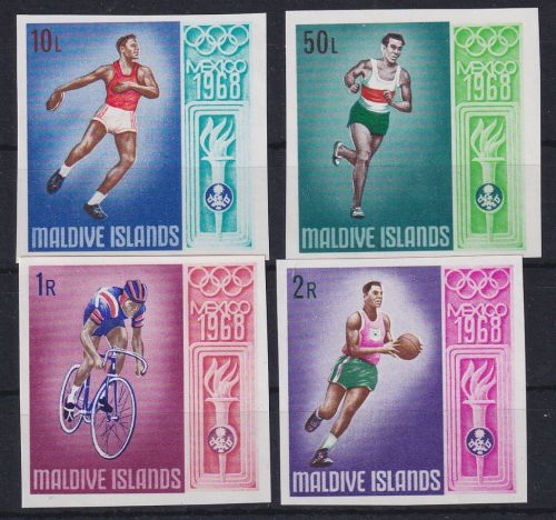 Malediven 295-298 postfrisch Olympia #NM707