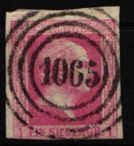 Preußen 2 gestempelt N4 1065 "Nordhausen", Mängel #NU489