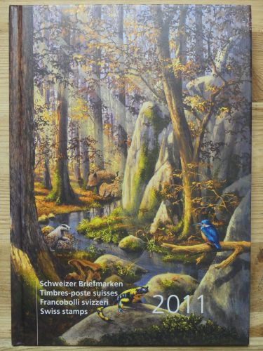 Schweiz Jahrbuch 2011 gestempelt #NY164