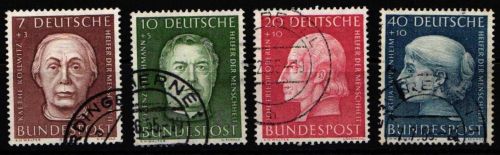 BRD Bund 200-203 gestempelt