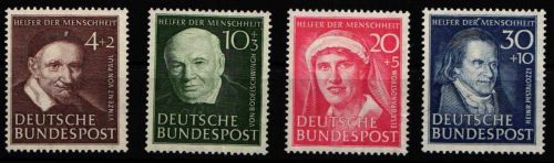 BRD Bund 143-146 postfrisch Wohlfahrt #NZ501