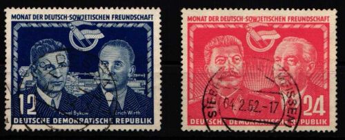 DDR 296-297 gestempelt Vollstempel
