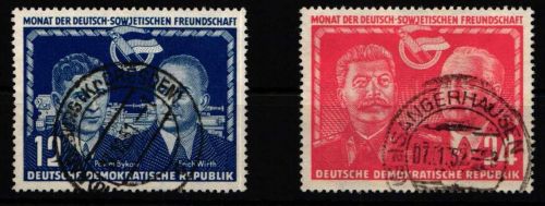 DDR 296-297 gestempelt Vollstempel