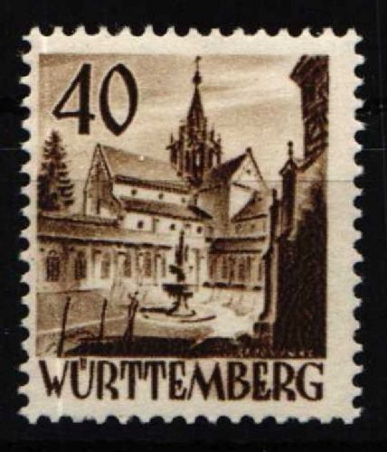 Französische Zone Baden 1-14 postfrisch
