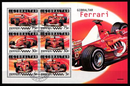 Gibraltar Block 64 gestempelt #OB634