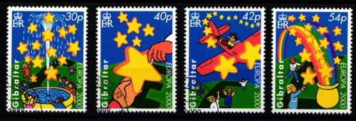 Gibraltar 905-908 gestempelt #OB646
