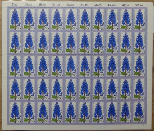 Berlin 524-527 postfrisch als 50er Bögen #NM970