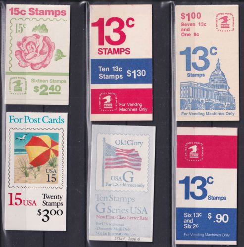 USA Lot Markenheftchen postfrisch