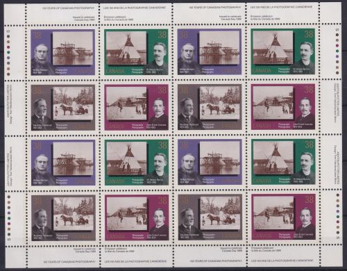 Kanada 1134-1137 postfrisch als Zd-Bogen #NV123