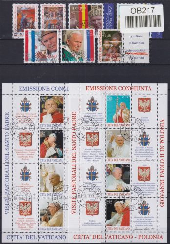 Vatikan Jahrgang 2004 mit 1474-1513 gestempelt #OB217