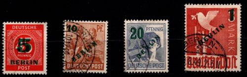 Berlin 64-67 gestempelt