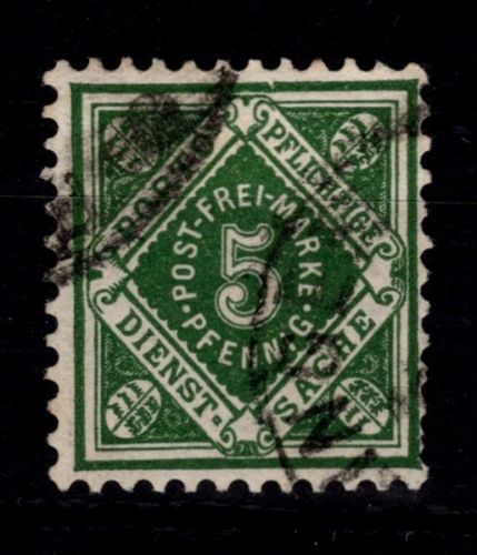 Württemberg 103 II a gestempelt geprüft Winkler BPP #OA365