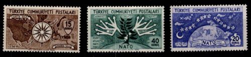 Türkei 1388-1390 postfrisch NATO #NW346