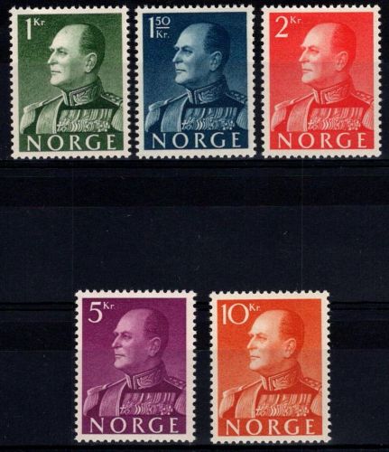 Norwegen 428-432 postfrisch #NW542