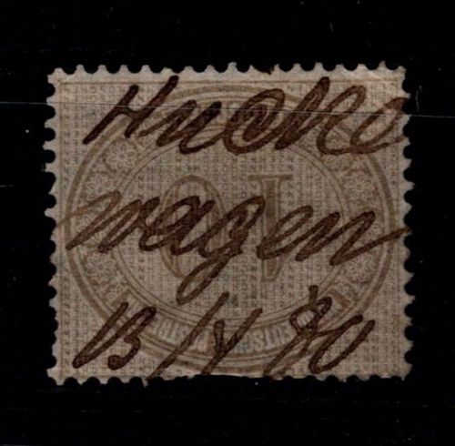 Norddeutscher Bund 25 gestempelt geprüft Flemming BPP #OA465