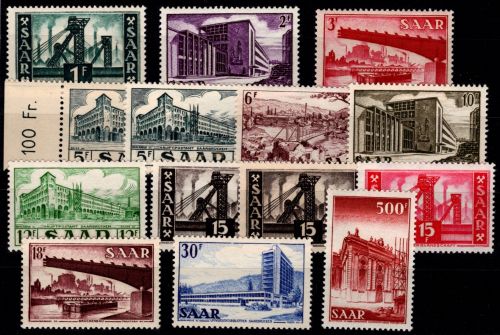 Saarland 319-337 postfrisch #OB864