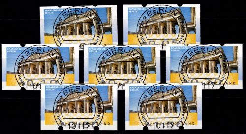 BRD Bund Automatenmarken 6 VS5 gestempelt #NY792