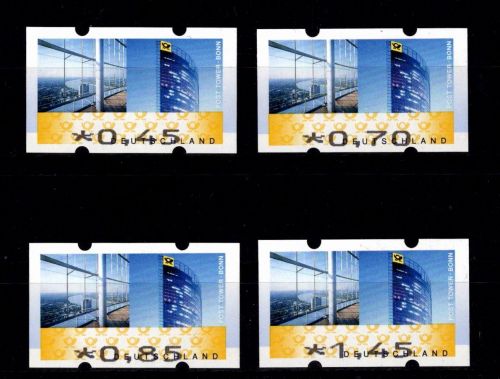 BRD Bund Automatenmarken 7 mit Zählnummer postfrisch