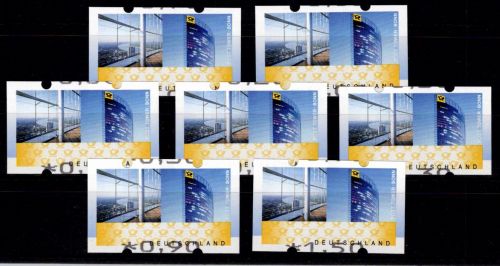 BRD Bund Automatenmarken 7 TS6 mit Zählnummer postfrisch