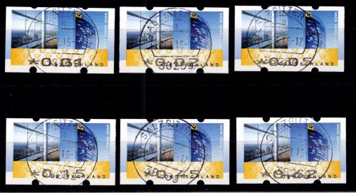 BRD Bund Automatenmarken 7 RS2 gestempelt