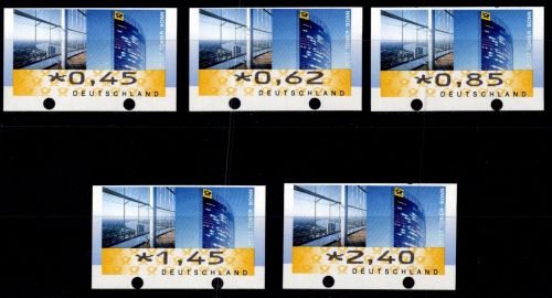 BRD Bund Automatenmarken 7 mit Druckverschiebung postfrisch