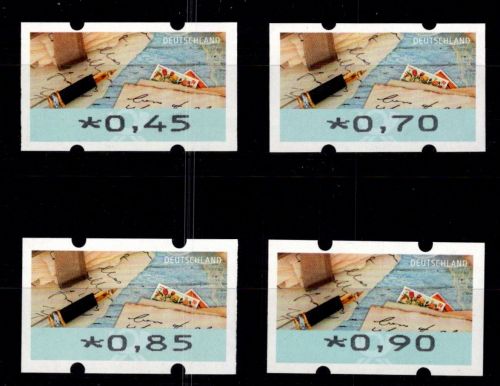 BRD Bund Automatenmarken 8 mit Zählnummer postfrisch