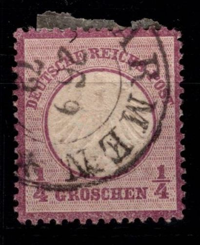 Deutsches Reich 1 gestempelt #OA829