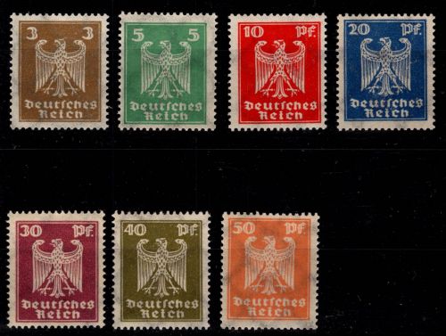 Deutsches Reich 355-361 postfrisch