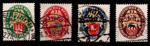 Deutsches Reich 425-429 gestempelt