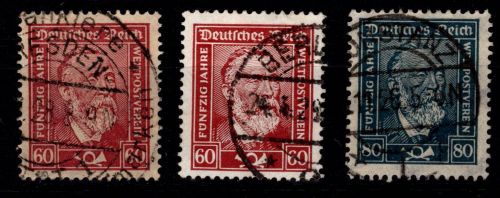 Deutsches Reich 362 x/y-363 gestempelt #OA955