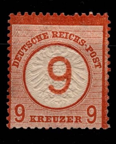Deutsches Reich 30 mit Falz #OA987