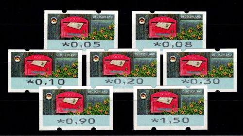 BRD Bund Automatenmarken 9 VS1 Zählnummer postfrisch