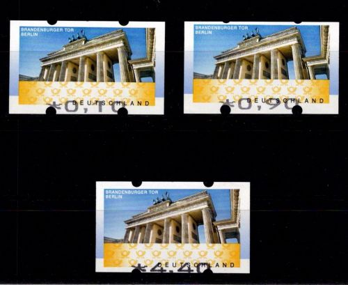 BRD Bund Automatenmarken 7 mit Zählnummer postfrisch #OC997