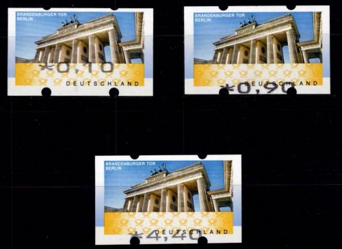 BRD Bund Automatenmarken 7 mit Zählnummer postfrisch #OC998