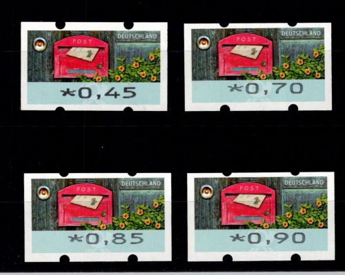 BRD Bund Automatenmarken 9 mit Zählnummer postfrisch