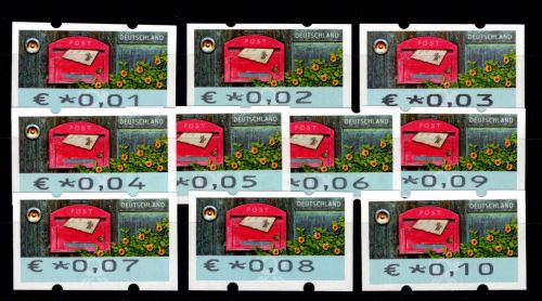 BRD Bund Automatenmarken 9 F II postfrisch #OC050