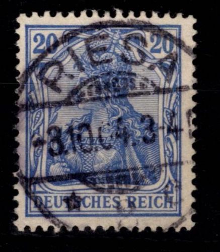 Deutsches Reich 72 b gestempelt