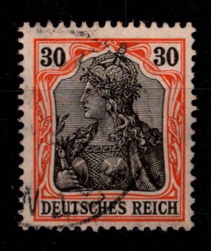 Deutsches Reich 89 I y gestempelt