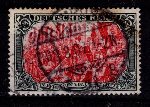 Deutsches Reich 81 A a gestempelt