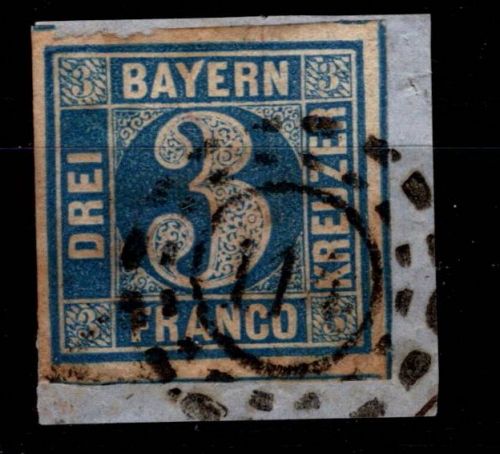 Bayern 2 gestempelt oMr 114 "Erlangen" #OG131