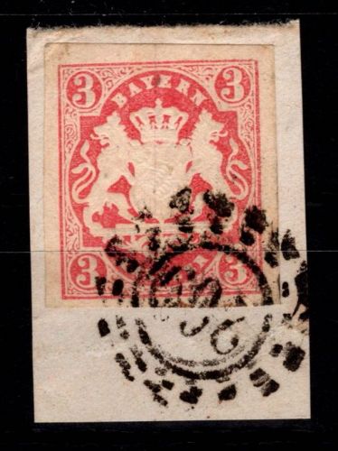 Bayern 15 gestempelt