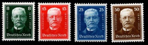 Deutsches Reich 403-406 postfrisch #OG574