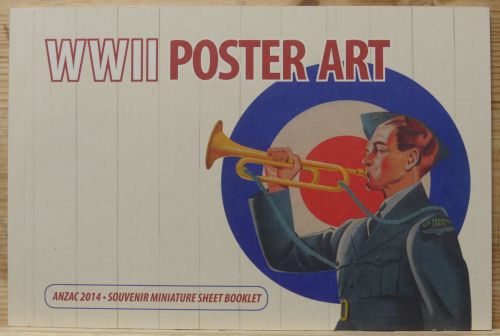 Neuseeland Markenheftchen mit 3099-3104 C postfrisch Weltkriegsplakate #OD107