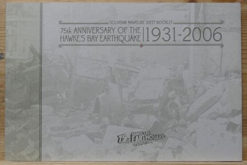 Neuseeland Markenheftchen mit 3212-2331 postfrisch Erdbeben Hawkes Bay #OD112