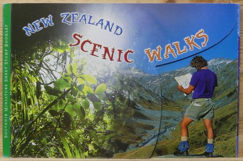 Neuseeland Markenheftchen mit 1787-1792 postfrisch Panoramawanderweg #OD113