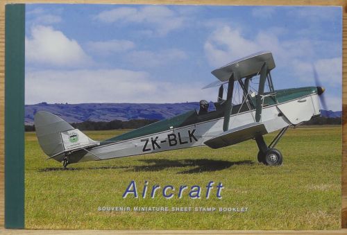 Neuseeland Markenheftchen mit 1908-1913 postfrisch Flugzeuge #OD114