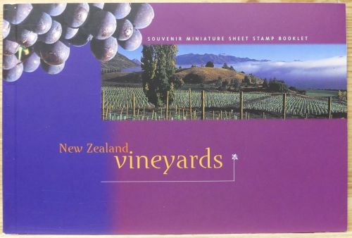 Neuseeland Markenheftchen mit 1584-1589 postfrisch Weingärten #OD118